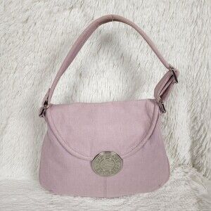 Gap Jeans Y2K Lavender Denim Shoulder Bag
